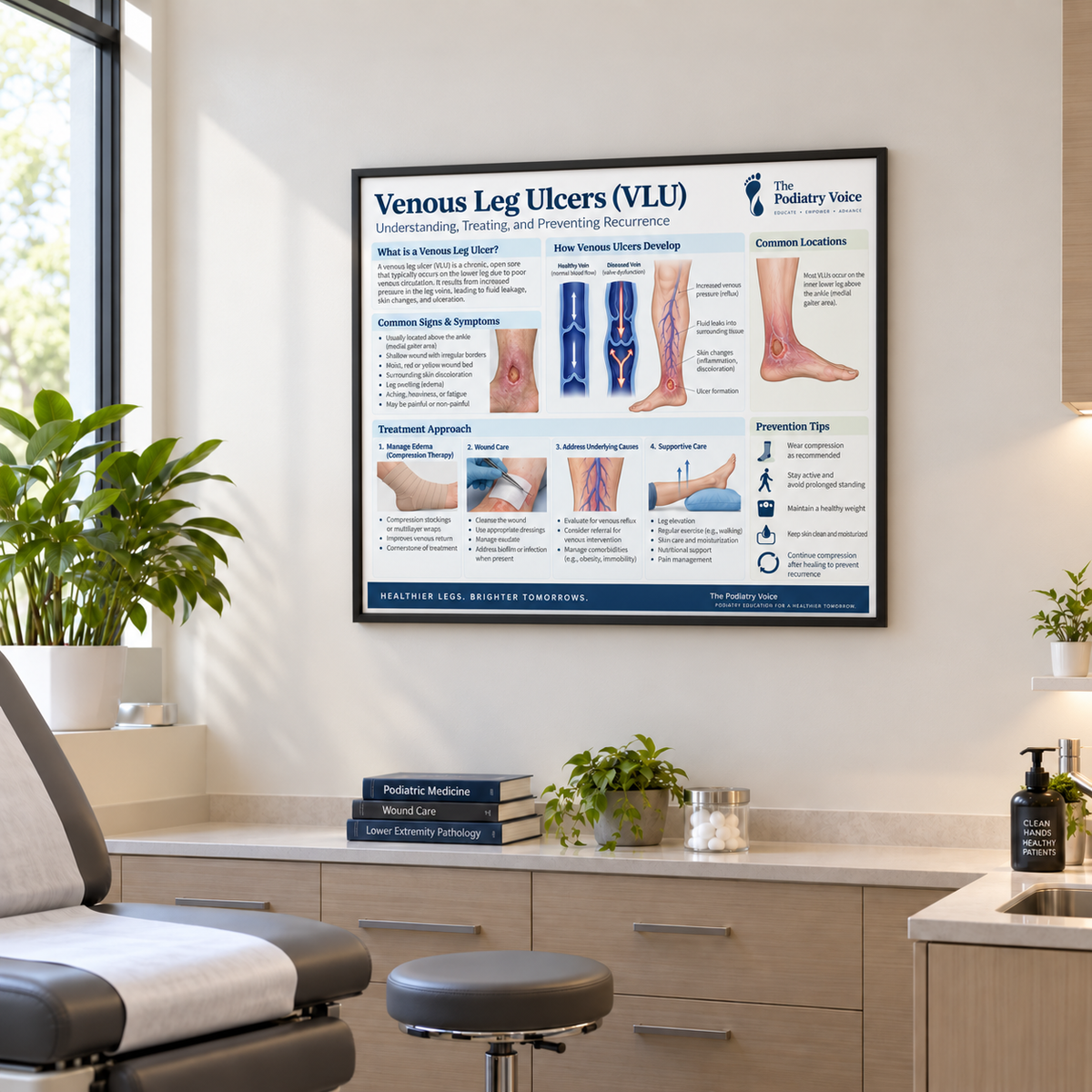 Predislocation Syndrome Clinical Reference patient education poster for podiatry clinics
